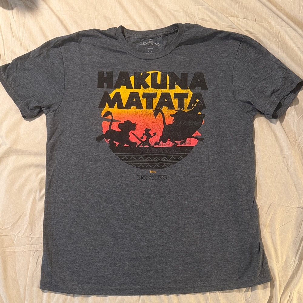 Disney The Lion King Gray T-Shirt